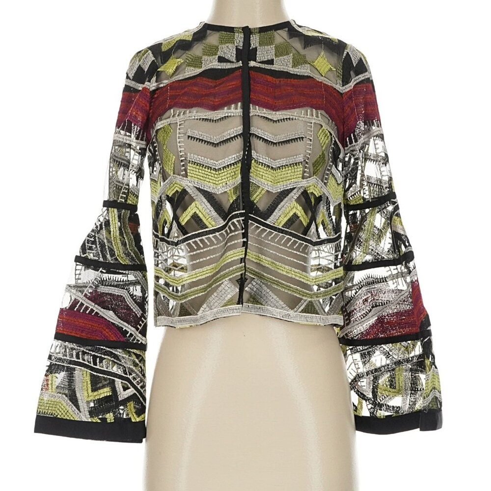 Alexis Sheer Gem Jacket,
